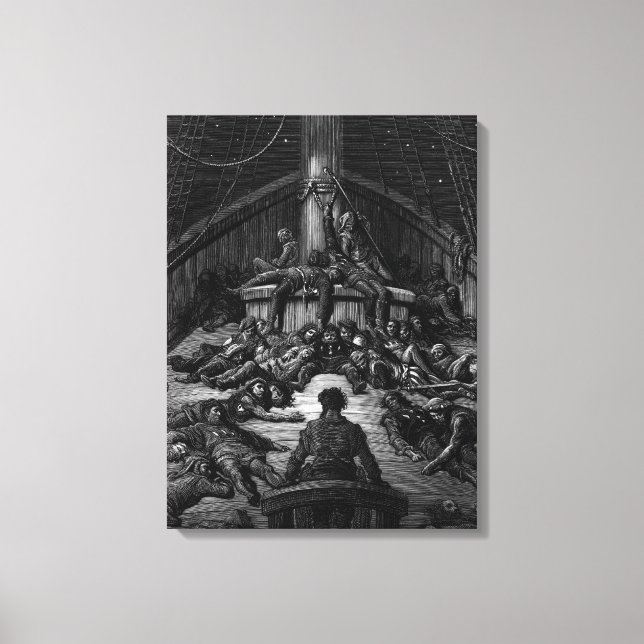 Toile Scène de "Le Rime de l'Ancien Marinier" 3 (Recto)
