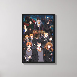 Toile Scène de l'ensemble HARRY POTTER™ en anime