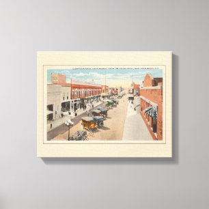 Toile Scène de rue vintage, West Palm Beach, Floride