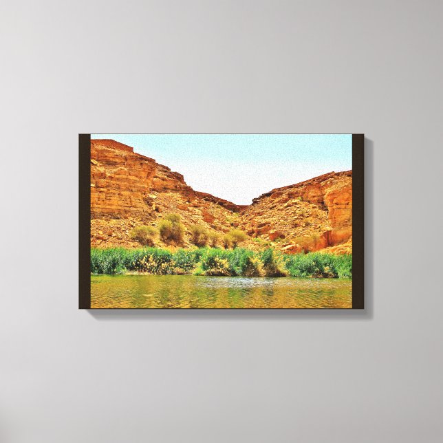 Toile Scène de Wadi Namar (Recto)