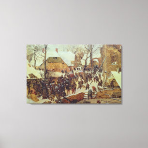 Toile Scène d'hiver, XVIème siècle