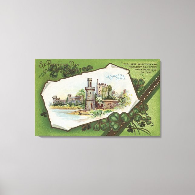 Toile Scène du château de Shane (Recto)