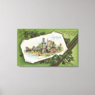 Toile Scène du château de Shane