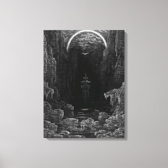 Toile Scène du "Rime de l'ancien marin" (Recto)