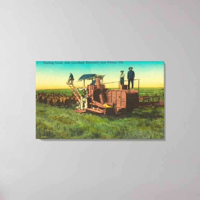 Toile Scène hivernale de Shaver Lake Shaver Lake, CA (Recto)