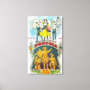 Toile Scène promotionnelle de festival de Portola