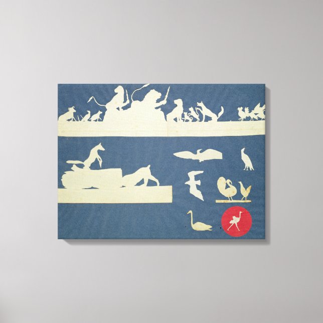 Toile Scènes animales (Recto)