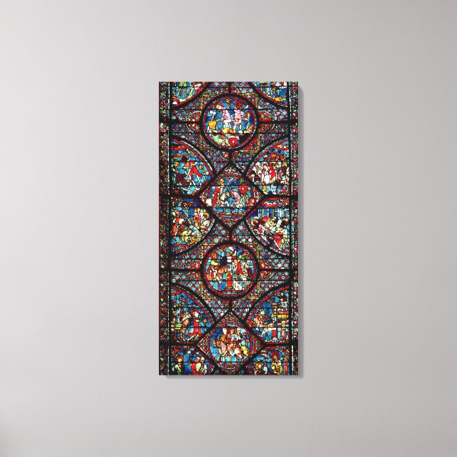 Toile Scènes de la vie de Charlemagne (Recto)