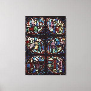 Toile Scènes de la vie de Saint Jean le Baptiste