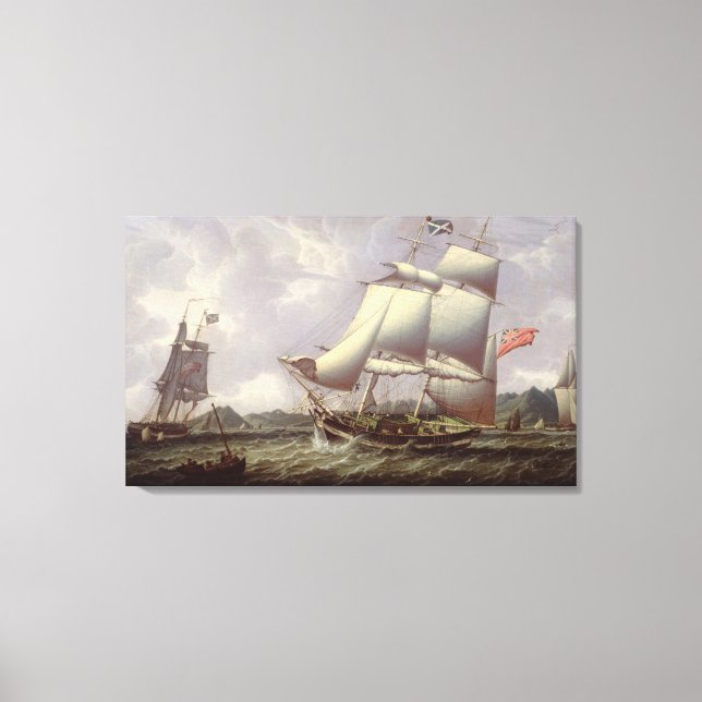 Toile Schooners britanniques (Recto)