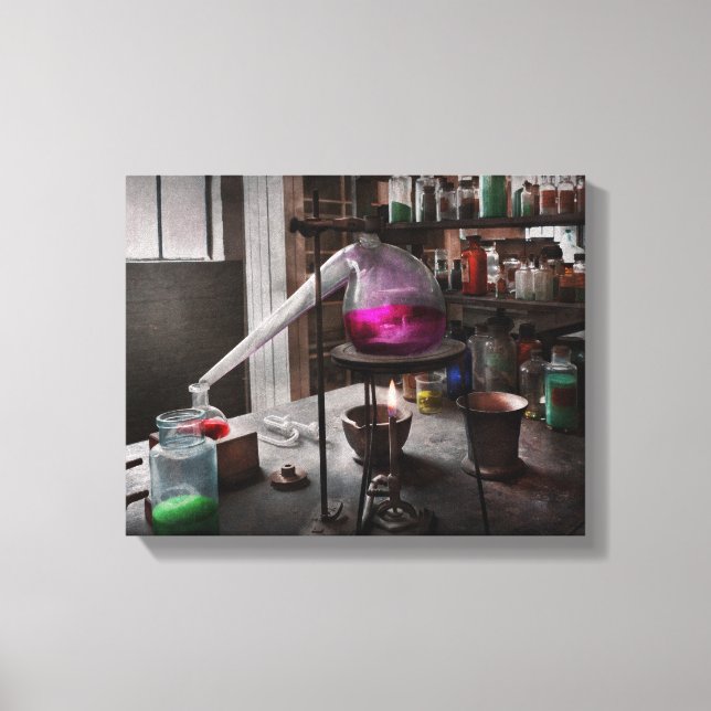 Toile Science - Chimiste - Chimie pour la médecine (Recto)