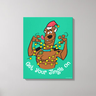 Toile Scooby-Doo "Accrochez-vous à votre Jingle"