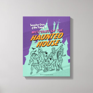 Toile Scooby-Doo and the Gang "Haunted House"