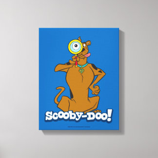 Toile Scooby Doo Avec Verre Magnifiant