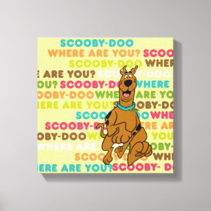 Toile Scooby-Doo Coureur "Où Es-Tu ?"