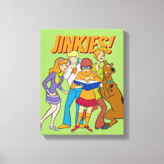 Toile Scooby-Doo et le livre d'investigation de Gang