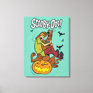 Toile Scooby-Doo et Shaggy Halloween Fright