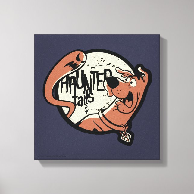 Toile Scooby-Doo "Haunted Tails" (Recto)