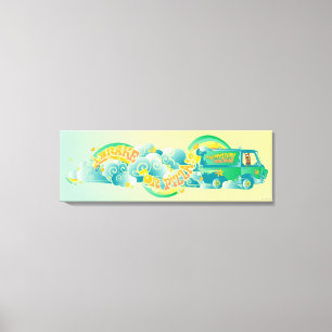 Toile Scooby-Doo Machine Mystère "Je freine pour la pi