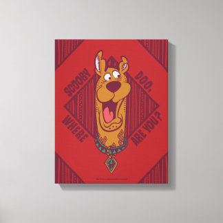 Toile Scooby-Doo Où Êtes-Vous Graphique Tribal