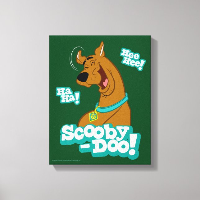 Toile Scooby-Doo Rire (Recto)