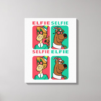 Toile Scooby-Doo & Shaggy "Elfie Selfie"