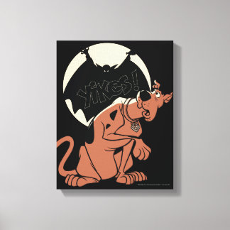 Toile Scooby-Doo "Yikes !" Ombre de vampire