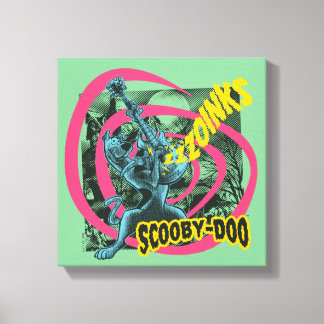 Toile Scooby-Doo Zoinks Punk Guitare Graphisme