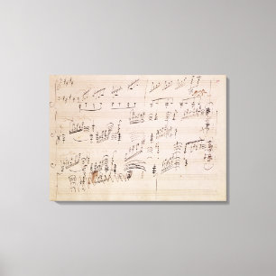 Toile Score sheet of 'Moonlight Sonata'