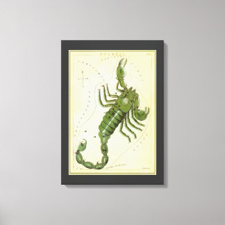 Toile Scorpio, le miroir de la constellation Vintage Ura