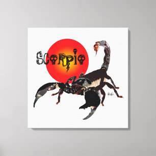 Toile scorpion