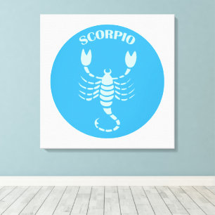 Toile Scorpion, Signe du zodiaque, Horoscope, Astrologie