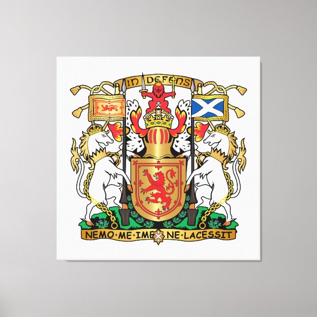Toile Scotland coat of arms (Recto)