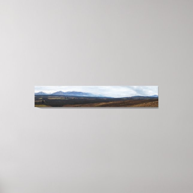 Toile Scottish Highlands Panorama (Recto)