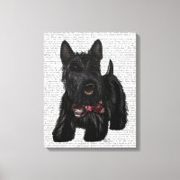 Scottish Terrier et Bow
