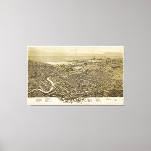 Toile Scranton, Pennsylvanie (1890)