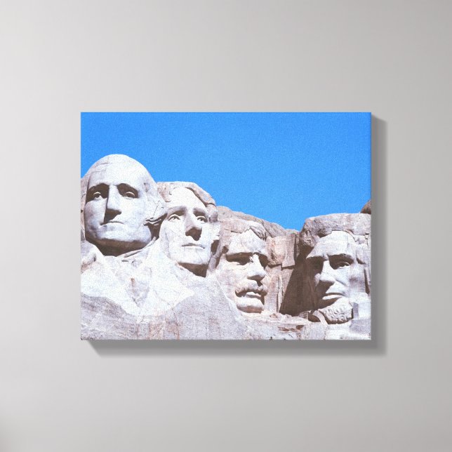 Toile Sculpture du Mont Rushmore dans le Dakota du Sud (Recto)