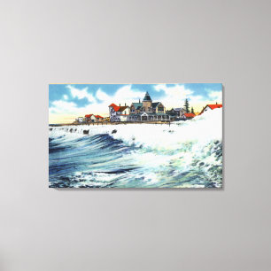 Toile Sea View Avenue Waterfront Vue sur le Surf