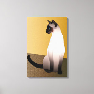 Toile Seal Point Siamese Chat