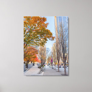 Toile Seattle en automne