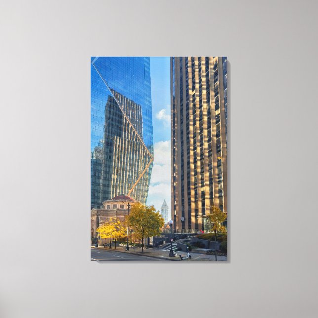 Toile Seattle Skyline (Recto)