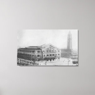 Toile Seattle, vue de WashingtonAerial d'union