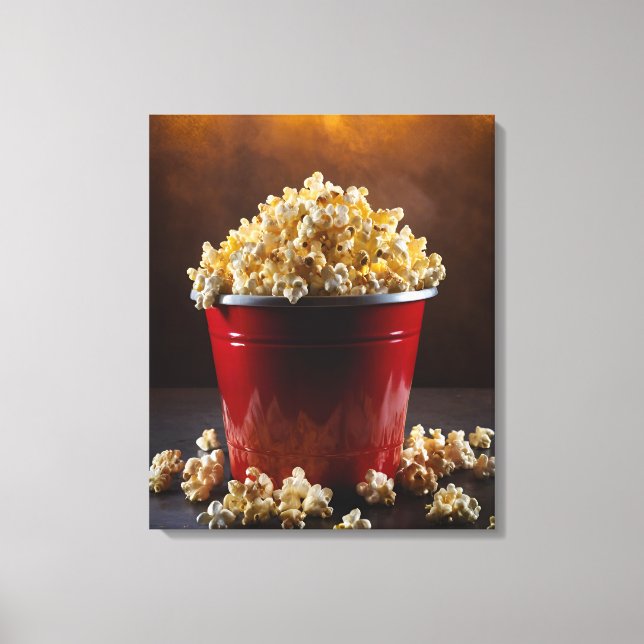 Toile Seau de pop-corn (Recto)