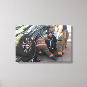 Toile Secourt incendie de Newkirk