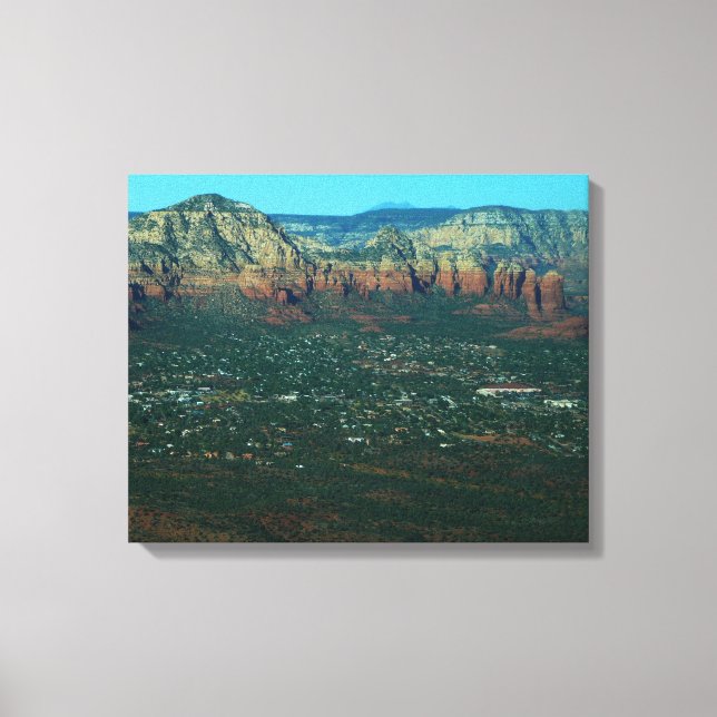 Toile Sedona et Coffee Pot Rock d'en haut (Recto)
