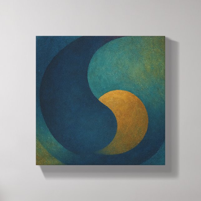 Toile "Seeds of Stillness" Abstract (Recto)