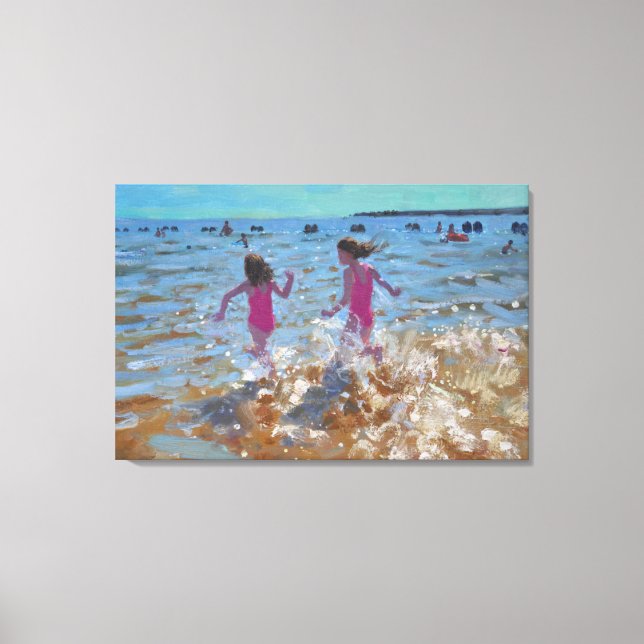 Toile S'effondrer dans la mer Clacton. 2014 (Recto)