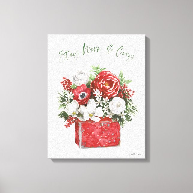 Toile Séjournez chaleureux et confortable (Recto)