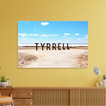 Sel et ciel au lac Tyrrell Australie