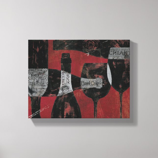 Toile Sélection de vins (Recto)